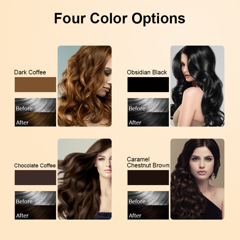 🥳2026 HOT SALE🥳💞50K+ SOLD! 🌸🌿 4‑in‑1 Herbal Hair Dye Shampoo – cleans, conditions, colours & repairs in one wash. Covers greys root‑to‑tip. Plant‑based, gentle formula – no messy mixing, no salon visits! 💇‍♀️✨