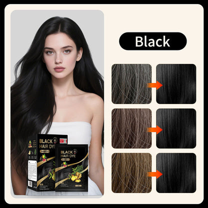 🥳2026 HOT SALE🥳💞50K+ SOLD! 🌸🌿 4‑in‑1 Herbal Hair Dye Shampoo – cleans, conditions, colours & repairs in one wash. Covers greys root‑to‑tip. Plant‑based, gentle formula – no messy mixing, no salon visits! 💇‍♀️✨