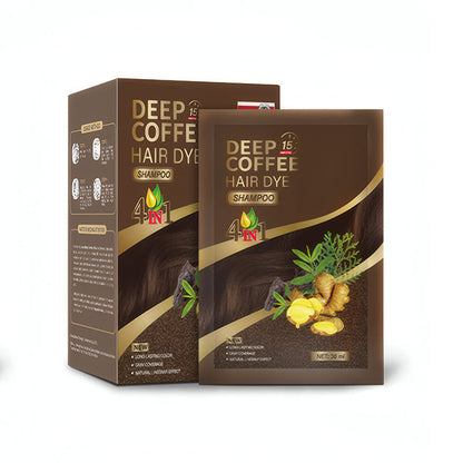 🥳2026 HOT SALE🥳💞50K+ SOLD! 🌸🌿 4‑in‑1 Herbal Hair Dye Shampoo – cleans, conditions, colours & repairs in one wash. Covers greys root‑to‑tip. Plant‑based, gentle formula – no messy mixing, no salon visits! 💇‍♀️✨