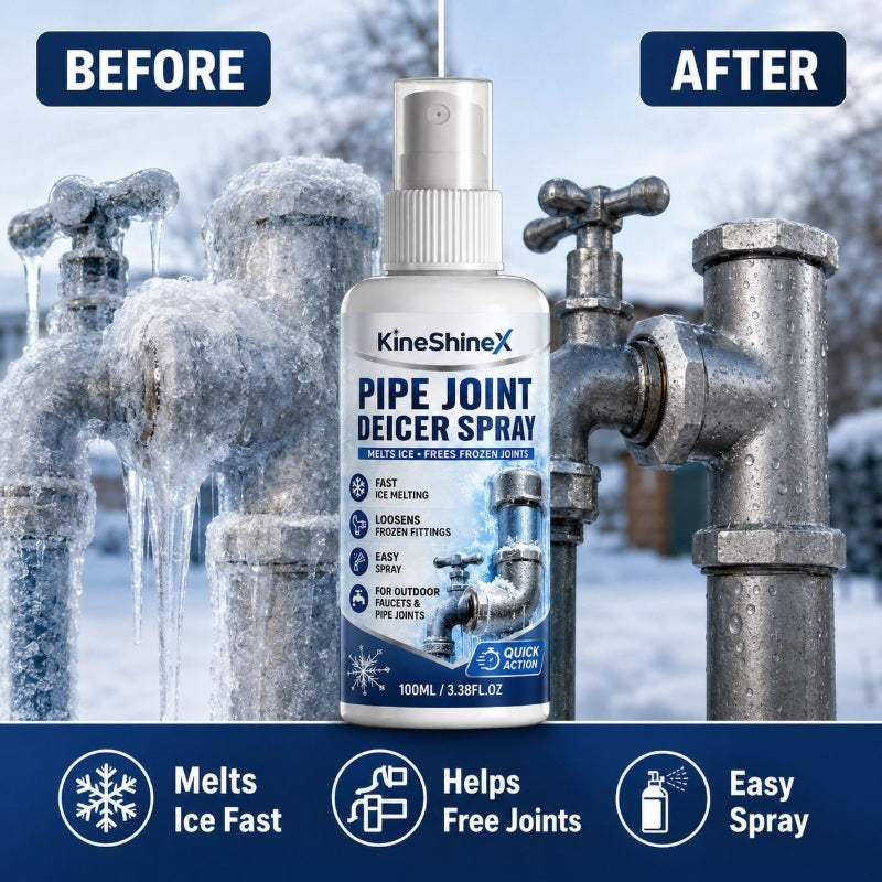 Fast-Acting Ice Melting Agent for Outdoor Faucets