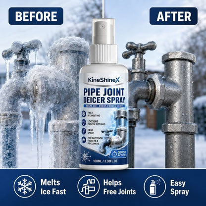 Fast-Acting Ice Melting Agent for Outdoor Faucets