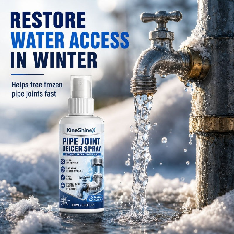 Fast-Acting Ice Melting Agent for Outdoor Faucets