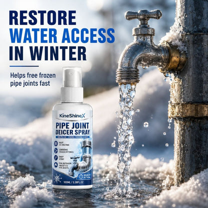 Fast-Acting Ice Melting Agent for Outdoor Faucets