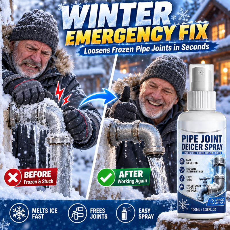 Fast-Acting Ice Melting Agent for Outdoor Faucets