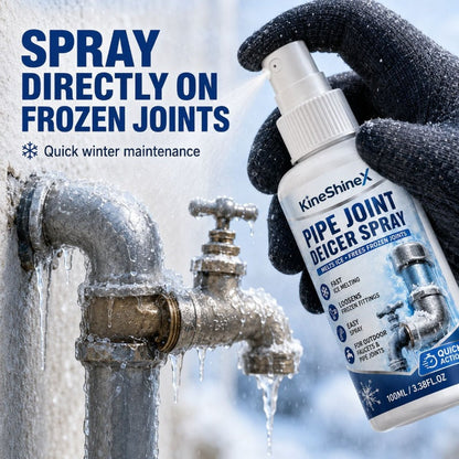 Fast-Acting Ice Melting Agent for Outdoor Faucets