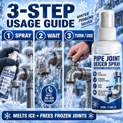 Fast-Acting Ice Melting Agent for Outdoor Faucets