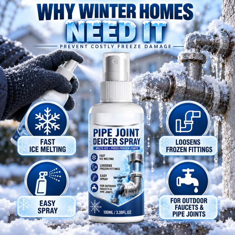 Fast-Acting Ice Melting Agent for Outdoor Faucets