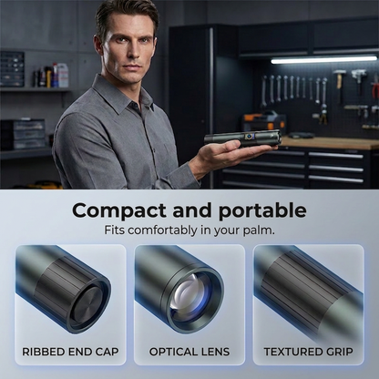🔦 LIMITED-TIME 50% OFF! ✨ Ultra-Bright Tactical Flashlight with Zoom Function – Rugged, Waterproof, Rechargeable 🏕️