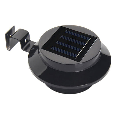 Light Any Fence Instantly! No-Wire Solar Gutter Lamp
