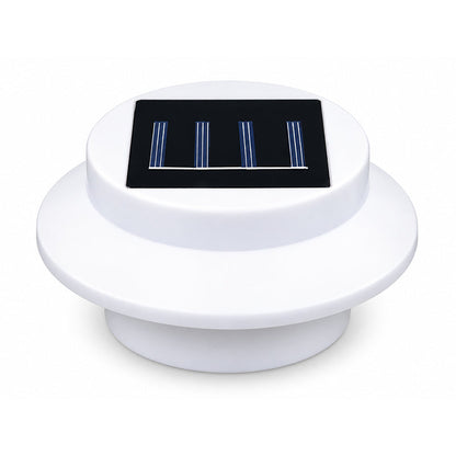 Light Any Fence Instantly! No-Wire Solar Gutter Lamp