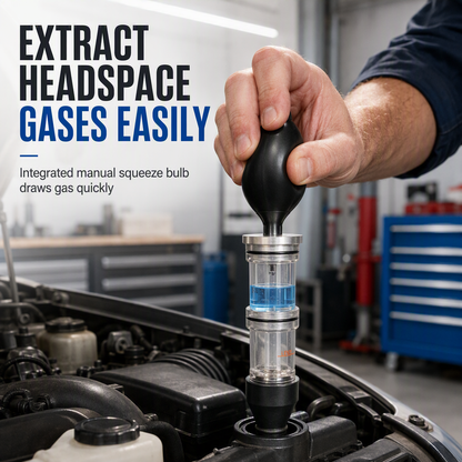 🔧 Combustion Chamber Leak Detector Kit – Fast Test, With Storage Bag 🚗