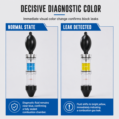 🔧 Combustion Chamber Leak Detector Kit – Fast Test, With Storage Bag 🚗