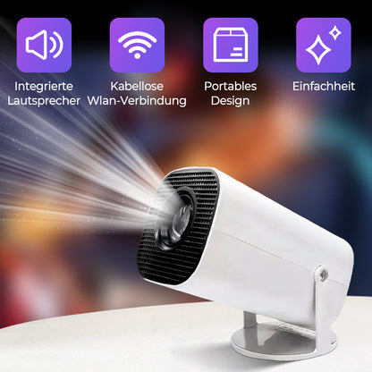 📽️ WiFi 1080P Home Projector | HDMI & USB