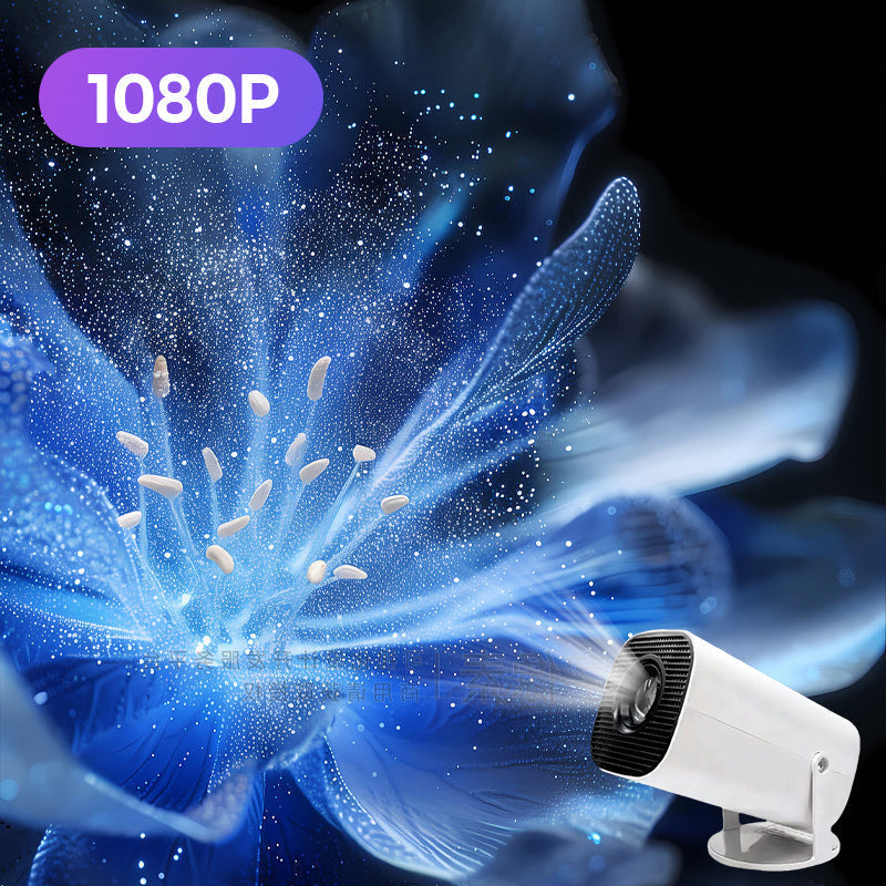 📽️ WiFi 1080P Home Projector | HDMI & USB