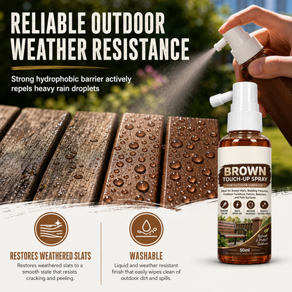 🪵✨ Wood Touch-Up Spray – Refresh Faded Outdoor Furniture
