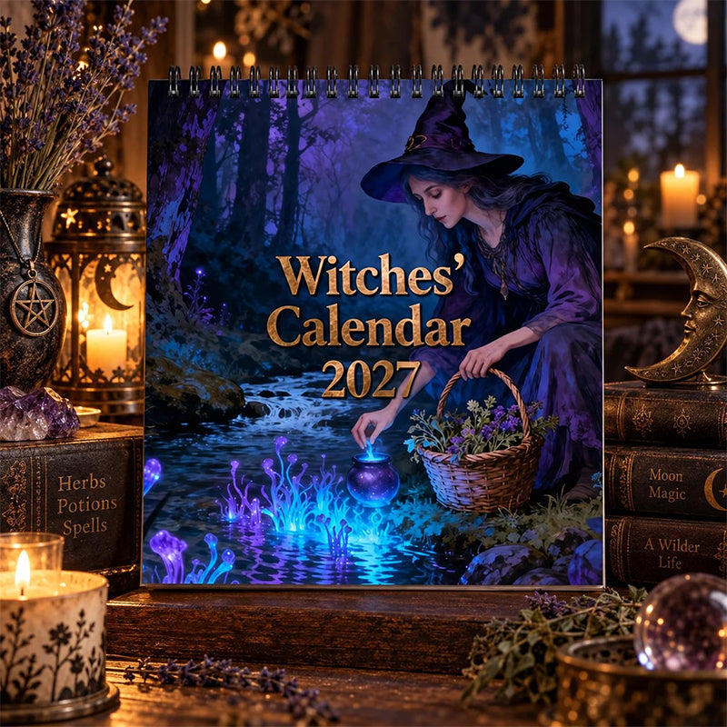 Mystical Witches Calendar 2027 🌙 12 Months of Enchanting Witch Artwork