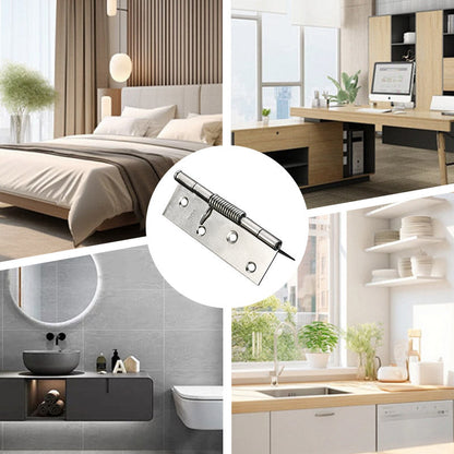 Stainless Steel Spring Self-Closing Door Hinge