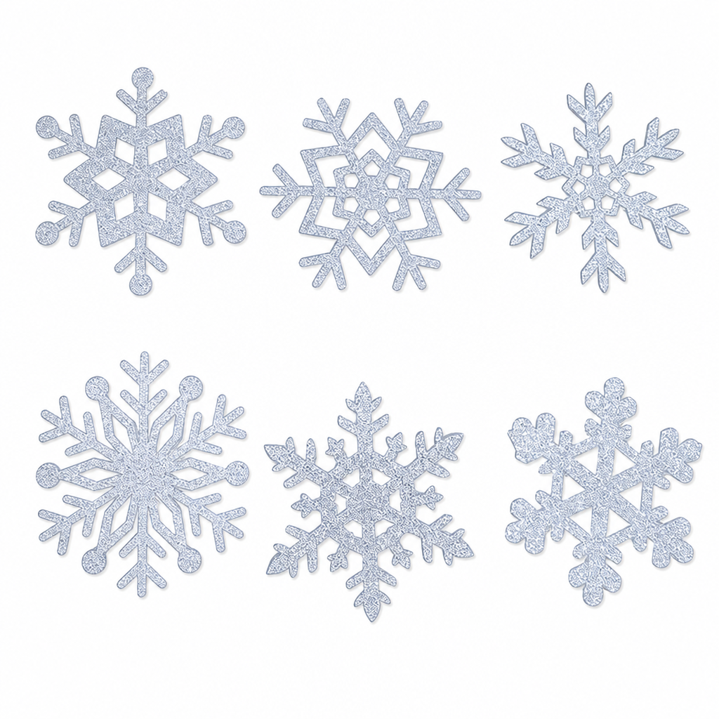🥳2026 HOT SALE🥳💞50K+ SOLD!💥 50% OFF!❄️Glowing Snowflake Night Light Wall Stickers