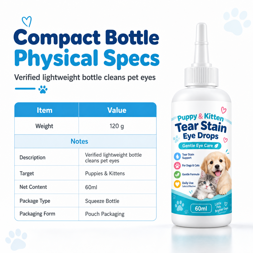 Gentle Tear Stain Remover Eye Drops