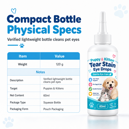 Gentle Tear Stain Remover Eye Drops