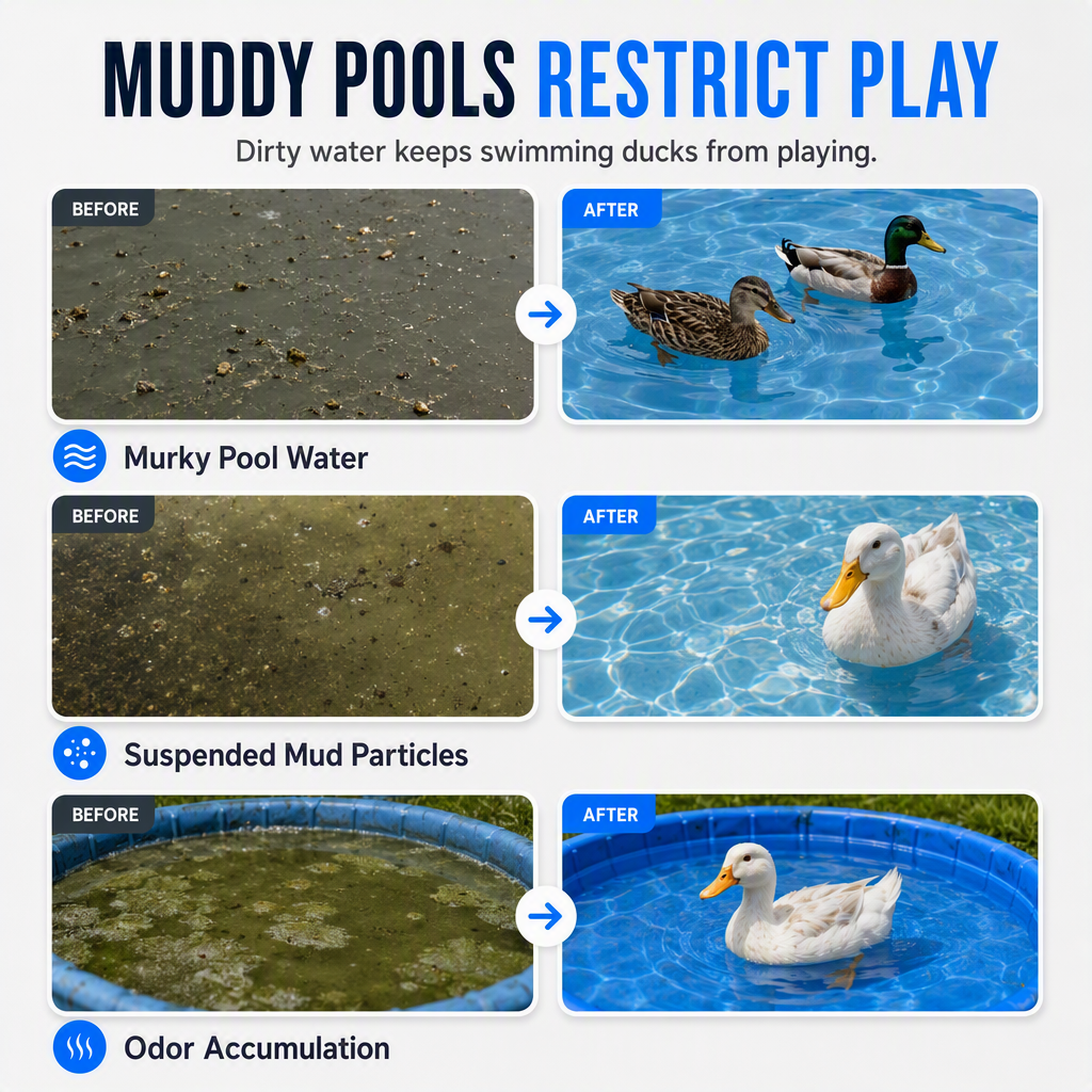 Duck Pond Water Purifier and Clarifier