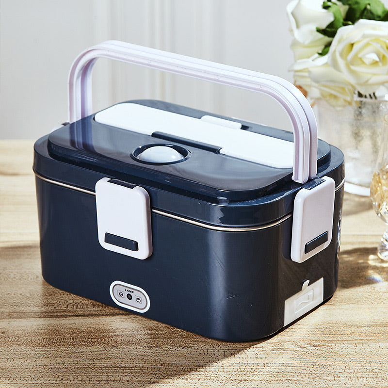 📢📢40% OFF !! ⏰Portable Electric Lunch Box Food Heater Set