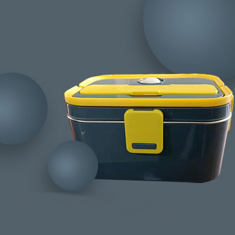 📢📢40% OFF !! ⏰Portable Electric Lunch Box Food Heater Set