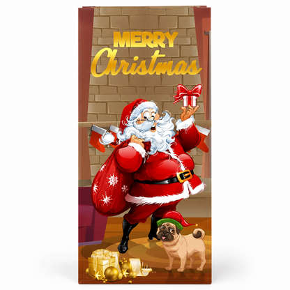 🎄Christmas Door Cover | Festive Holiday Front Door Decor for Xmas Home & Party