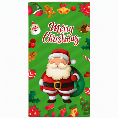 🎄Christmas Door Cover | Festive Holiday Front Door Decor for Xmas Home & Party