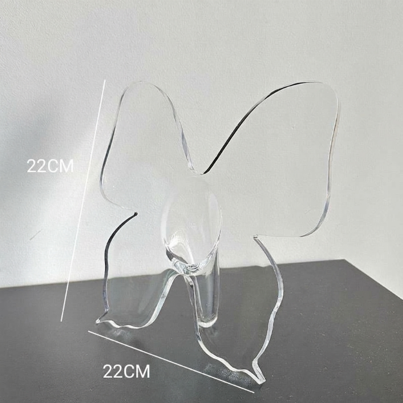 🦋 LIMITED-TIME 50% OFF! 💐 Transparent Butterfly Vase – Lightweight, Elegant, Gift-Ready ✨