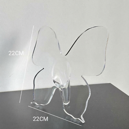 🦋 LIMITED-TIME 50% OFF! 💐 Transparent Butterfly Vase – Lightweight, Elegant, Gift-Ready ✨