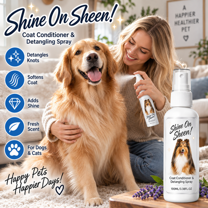 🐾 Pet Coat Detangling and Conditioning Spray