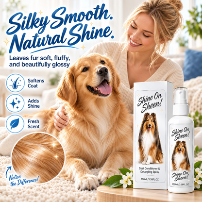 🐾 Pet Coat Detangling and Conditioning Spray