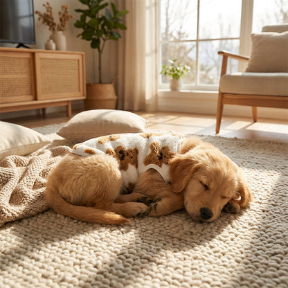 Cute Plush-Lined Pet Vest