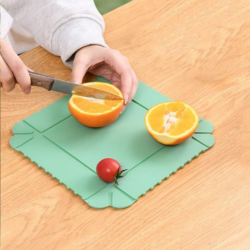 Magnetic Silicone Trivet 🍳🧲 | Foldable Pot Mat & Small Kitchen Tray