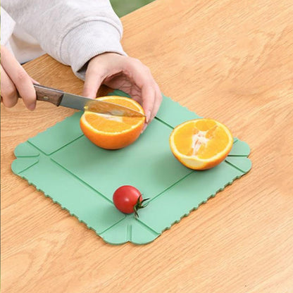 Magnetic Silicone Trivet 🍳🧲 | Foldable Pot Mat & Small Kitchen Tray