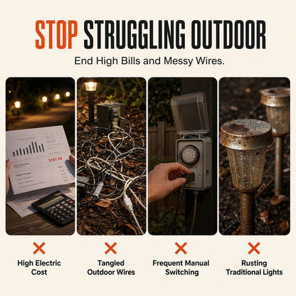 ⏳Limited-time 50% off💥Solar Powered Pathway Stake Light