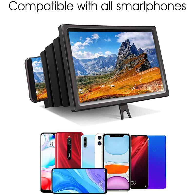 Magnify Your Screen Instantly! 3D HD Phone Screen Amplifier