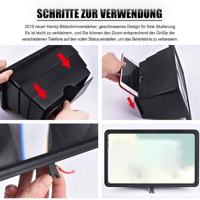 Magnify Your Screen Instantly! 3D HD Phone Screen Amplifier