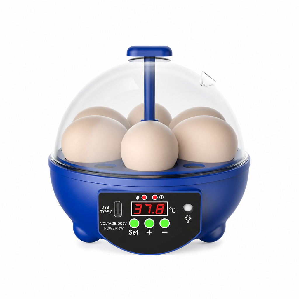 🥳2026 HOT SALE🥳💞50K+ SOLD! 🥚🐣 50% OFF! USB Automatic Egg Incubator – auto egg turning, even heat circulation, quiet & clear view. Hatch chicks, ducks & quails at home! 🛡️✅