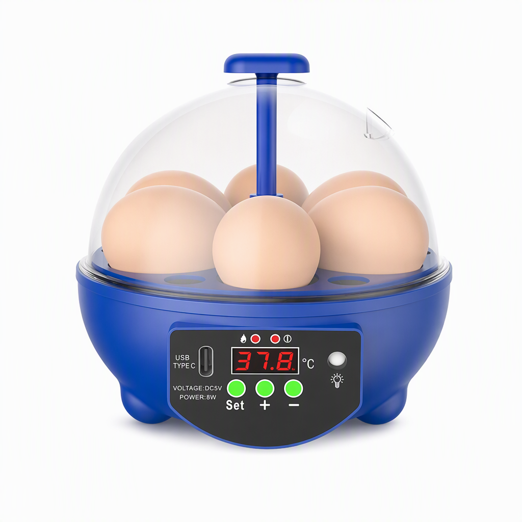 🥳2026 HOT SALE🥳💞50K+ SOLD! 🥚🐣 50% OFF! USB Automatic Egg Incubator – auto egg turning, even heat circulation, quiet & clear view. Hatch chicks, ducks & quails at home! 🛡️✅