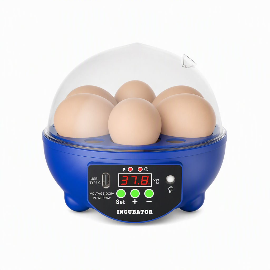 🥳2026 HOT SALE🥳💞50K+ SOLD! 🥚🐣 50% OFF! USB Automatic Egg Incubator – auto egg turning, even heat circulation, quiet & clear view. Hatch chicks, ducks & quails at home! 🛡️✅