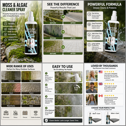 Fast-Acting Moss Remover Spray
