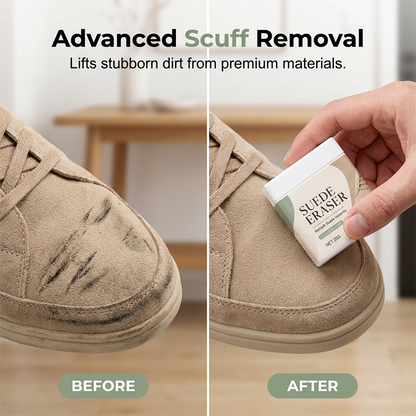 🥳2026 HOT SALE🥳💞50K+ SOLD! 👟✨ 50% OFF! Suede Eraser Cleaner – waterless, removes scuffs & dirt from suede, nubuck, shoes & bags. Quick & easy! 🧽✅