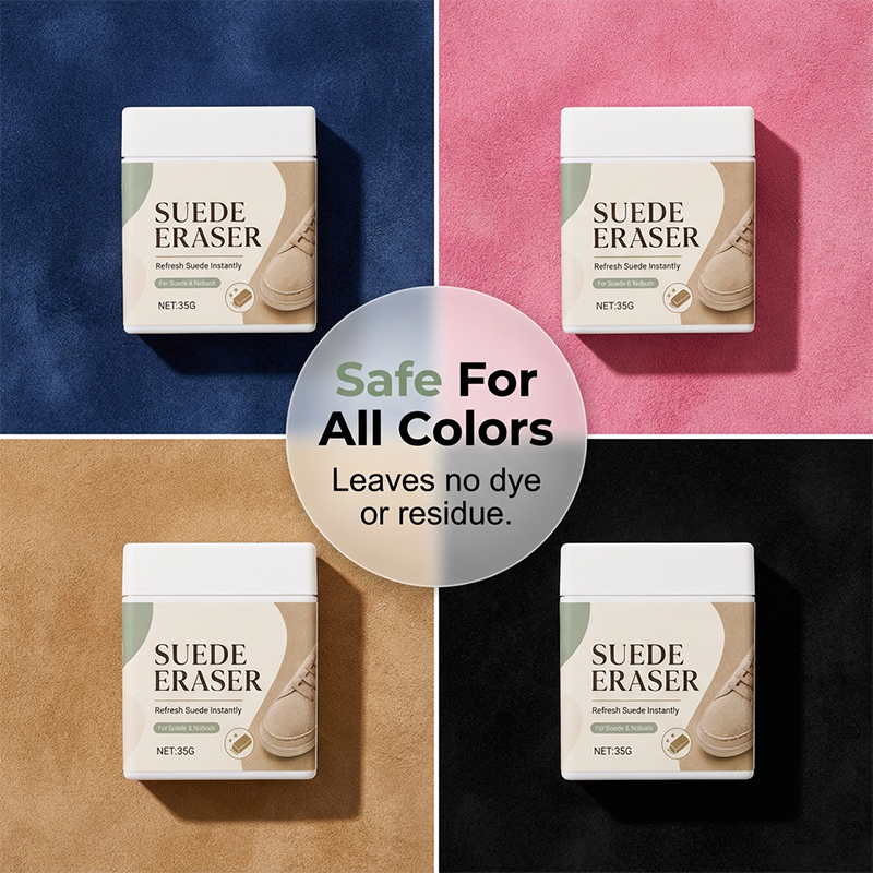 🥳2026 HOT SALE🥳💞50K+ SOLD! 👟✨ 50% OFF! Suede Eraser Cleaner – waterless, removes scuffs & dirt from suede, nubuck, shoes & bags. Quick & easy! 🧽✅