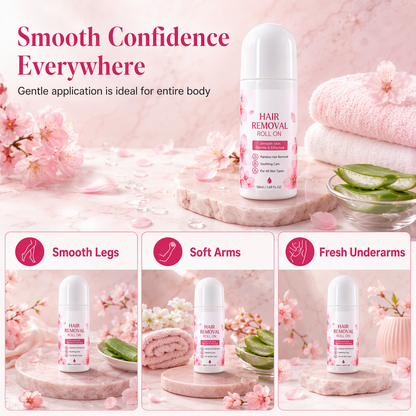 📢📢50% OFF !! ⏰Gentle Smooth Roll-On Body Hair Removal