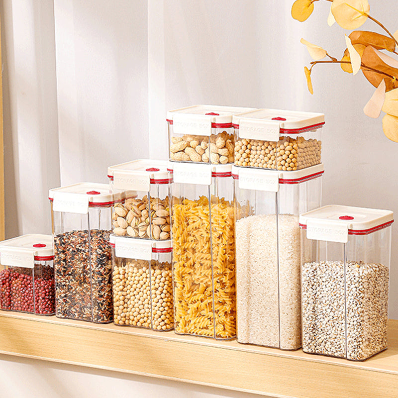 Vacuum Seal Plastic Storage Jar with Pump