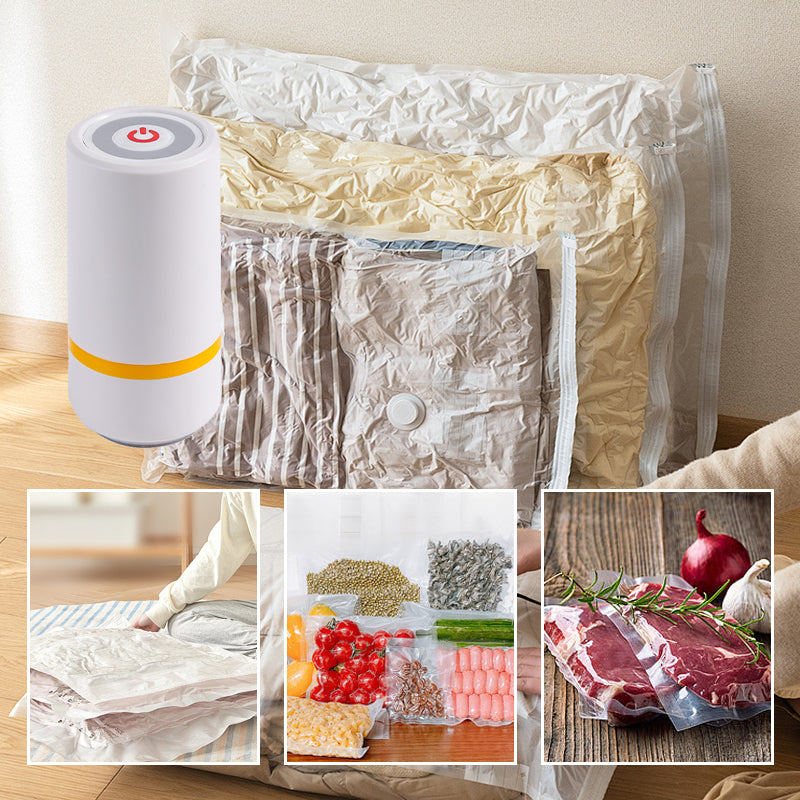 Vacuum Seal Plastic Storage Jar with Pump