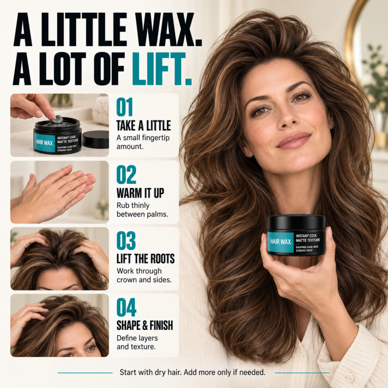 💇 Matte Hair Wax or Styling Clay