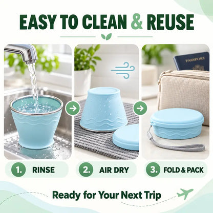 Portable Collapsible Silicone Travel Cup